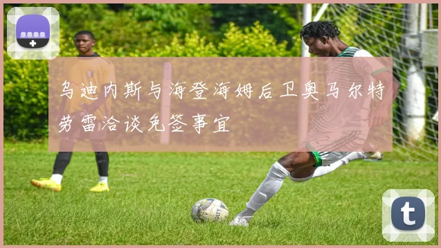 乌迪内斯与海登海姆后卫奥马尔特劳雷洽谈免签事宜